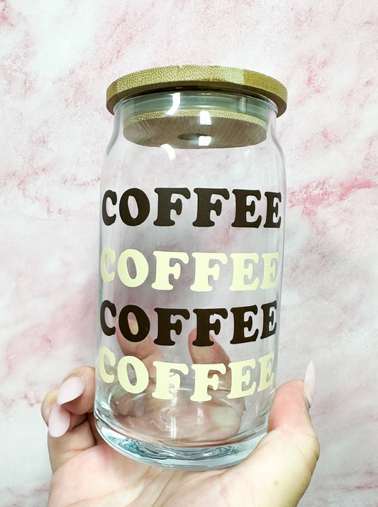 Repeating Coffee Glass